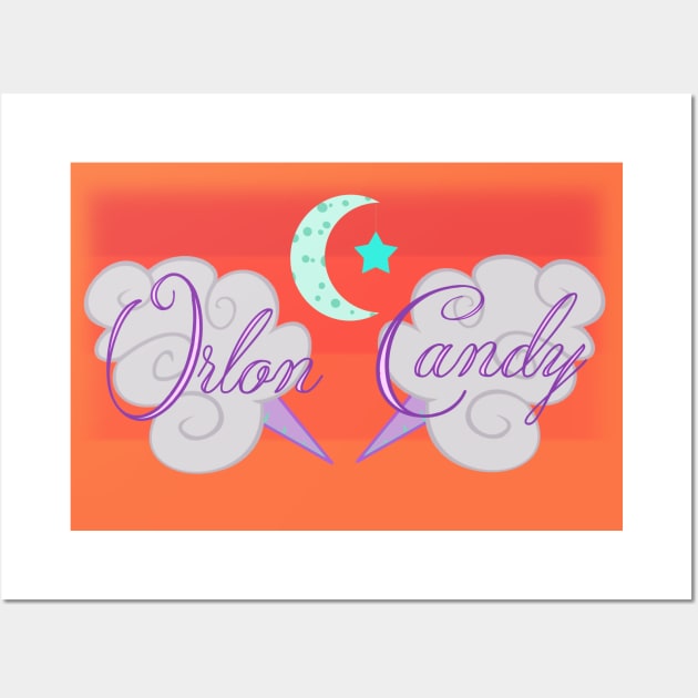 Orlon Candy Wall Art by DeepCut